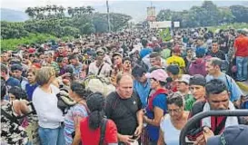  ?? (AP) ?? Frontera caliente. Más problemas entre Venezuela y Colombia.