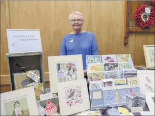  ??  ?? Patricia Rhead-phillips, with her stall.