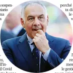  ?? BARTOLETTI ?? James Pallotta 62 anni presidente della Roma dal 2012