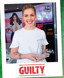  ?? ?? Belle Gibson