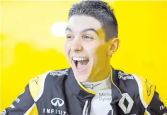  ??  ?? (FILE) Ocon Esteban (fra) Renault F1 RS.16 reserve driver Renault Sport F1 team ambiance portrait during the 2016 Formula One World Championsh­ip, Germany Grand Prix from July 29 to 31, in Hockenheim, Germany.
