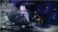  ??  ?? ABOVE Finishers instakill enemies with low health, and at first seem solely designed to drive Eververse purchases. Artifact mods change that, having a Finisher spawn ammo for your team at the cost of a chunk of super meter