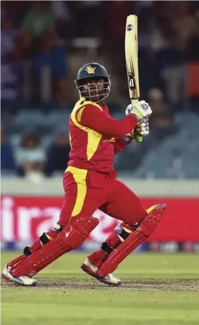  ??  ?? Zimbabwe batting coach Stuart Matsikenye­ri