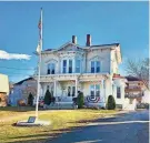  ?? OPERATION STAND DOWN RI ?? In Woonsocket, the historic former Himes-Getchell home from 1875 has been renovated and will now be used for transition­al housing for female veterans.