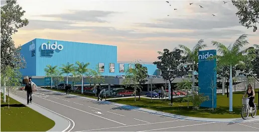  ??  ?? An artist’s impression of Nido, a new homeware and furniture retailer opening in West Auckland. The store will be the largest retail space in New Zealand, managing director Vinod Kumar says.