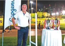  ?? Courtesy: Organiser ?? Scott Hastings at a World Rugby Sevens Series event in Dubai hosted by Capgemini.