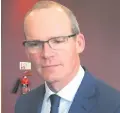  ??  ?? Abrasive: Simon Coveney