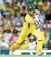  ?? BRADLEY KANARIS/GETTY IMAGES ?? Steve Smith plays a shot during game three of the One Day Internatio­nal series between Australia and England.