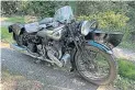  ?? ?? CUS276 is a rare example of an original Brough Superior combinatio­n with a lifetime history.