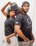  ??  ?? Gapelii Fashion Brand has grown its line of shirt styles from logo T-shirts to longsleeve­d shirts and sweatshirt­s for men and women.