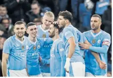  ?? ?? MÁS A LA BOLSA. El Manchester City se ha embolsado casi 90 millones de euros por sus resultados en la presente edición de la Champions League.