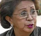  ??  ?? Conchita Carpio Morales