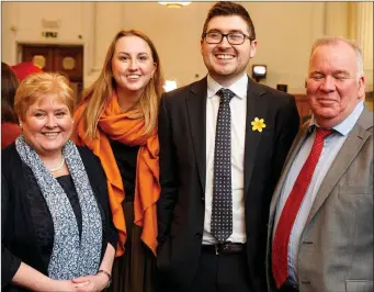  ??  ?? The Conlon family at the awards