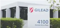  ?? MIKE BLAKE / REUTERS FILES ?? Gilead Sciences Inc.’s pricing for its coronaviru­s drug
remdesivir is lower than many had expected.