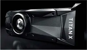  ??  ?? BELOW The latest Nvidia graphics cards have thousands of CUDA cores inside, all available to developers