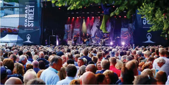  ?? FOTO: HEIDA GUDMUNDSDO­TTIR ?? Canal Street har i år bare tre utenlandsk­e artister på programmet. Det skyldes den svake kronekurse­n. Bildet er fra Canal Street i 2016.