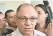  ??  ?? Rafael Abreu, presidente de la Confederac­ión Nacional de Unidad Sindical, considera que en el país no se deben seguir fraccionan­do los salarios,