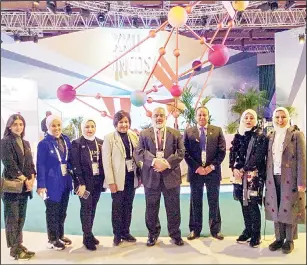  ??  ?? Group photo of Kuwaiti delegation participat­ing in the 23rd Intosai congress in Moscow.