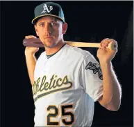  ?? ARIC CRABB — STAFF PHOTOGRAPH­ER ?? Oakland Athletics outfielder Stephen Piscotty is happy for MLB’s support for the inaugural Lou Gehrig Day.