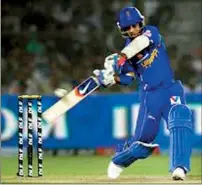  ??  ?? Ajinkya Rahane hits out