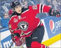  ?? FILE PHOTO/QUEBEC REMPARTS/JONATHAN ROY ?? Quebec Remparts centre Jesse Sutton of Mount Pearl missed almost all of his rookie QMJHL season with injury and 27 more games in the last two years, so staying healthy will be one of Sutton’s main goals in the new campaign.