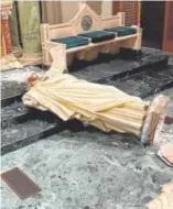  ?? // ABC ?? El Sagrado Corazón de la catedral de El Paso (Texas) fue destruido