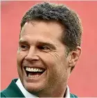  ??  ?? Springboks coach Rassie Erasmus.