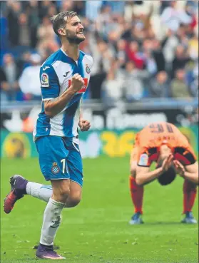  ?? FOTO: MORATA ?? Baptistao logró el empate en el último suspiro Antes fue objeto de un claro penalti