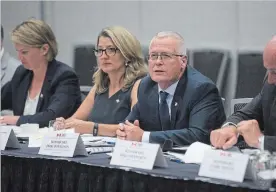  ?? BEN NELMS THE CANADIAN PRESS ?? The delegation led by B.C. Forestry Minister Doug Donaldson will no longer be stopping in China, and will instead end its trip after a visit to Japan.