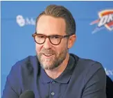  ?? SUE OGROCKI/AP ?? Thunder general manager Sam Presti would change the Bulls’ culture immediatel­y.