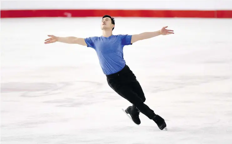  ?? — THE CANADIAN PRESS FILES ?? Patrick Chan marvels at the quadruple jumps being produced by the sport’s rising stars, but he believes he presents a more well-rounded package.