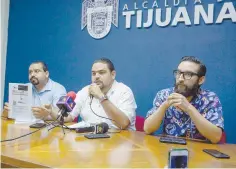  ??  ?? • El director del Simpatt ofreció una rueda de prensa.