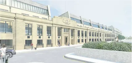  ??  ?? Aberdeen Standard Investment­s’ planned developmen­t of the Bath Press site