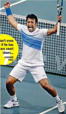  ??  ?? LEANDER
PAES