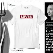  ??  ?? LEVI’S T- SHIRT £ 25