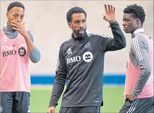  ?? ?? Wilfried Nancy, currently head coach at MLS outfit Columbus Crew, is locked in discussion­s to become the new Celtic boss.