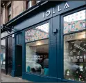  ??  ?? IOLLA founder Stefan Hunter in their Glasgow showroom