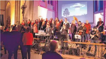  ?? FOTO: VERANSTALT­ER ?? Ein viertes und letztes Konzert der Reihe „Pop &amp; Poesie... und zwischen den Zeilen Gott“gibt es am Freitag, 28. April, um 20 Uhr in der Kirche St. Jodok in Ravensburg.