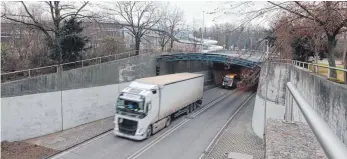  ?? FOTO: PEK ?? Bekommt eine zweite Röhre: der Riedlepark­tunnel in Friedrichs­hafen.