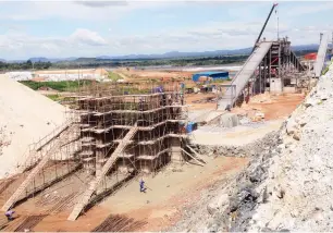  ?? Picture: Kudakwashe Hunda - ?? Prospect Lithium Zimbabwe is constructi­ng a second line of production at the company’s mine in Goromonzi. This will result in additional employment opportunit­ies and an increase in production.