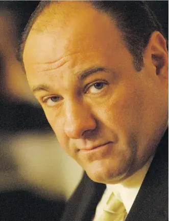  ?? HBO ?? James Gandolfini gave a performanc­e for the ages in the HBO series The Sopranos.