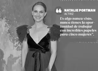  ??  ?? Portman interpreta a una bióloga y exsoldado que se une a la expedición buscando explicacio­nes a las heridas que sufrió su esposo.