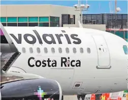  ??  ?? Nueva ruta. La aerolínea mexicana de ultrabajo costo inauguró el pasado martes el primer viaje de El Salvador a Nueva York, Estados Unidos.