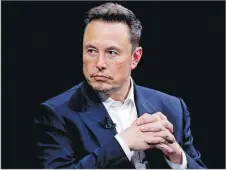  ?? Picture: REUTERS/Gonzalo Fuentes/File Photo ?? Elon Musk, CEO of SpaceX and Tesla and owner of X, formerly known as Twitter, attends the Viva Technology conference dedicated to innovation and startups at the Porte de Versailles exhibition centre in Paris, France, June 16, 2023.