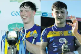  ?? ?? WINNERS: Rory McHugh, left, Andrew Kilcullen, right,