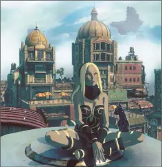  ??  ?? Gravity Rush 2 goes well beyond anyone’s wildest expectatio­ns, expanding massively on the original title.