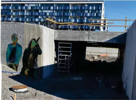  ?? FOTO: UPPLANDS VÄSBY KOMMUN/PRESSBILD/ARKIV ?? Tunneln under Mälarvägen ska lyfta musiken i kommunen. Bilden är ett montage.