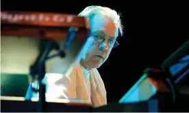  ?? Photograph: Jakubaszek/Getty Images ?? Klaus Schulze performing in 2009.