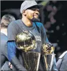  ?? FOTO: EFE ?? Kevin Durant, título y MVP