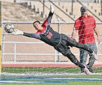  ?? Courtesy photo ?? LEE’S Jesus Blanco is a standout goalkeeper who can also provide a scoring punch as a forward.